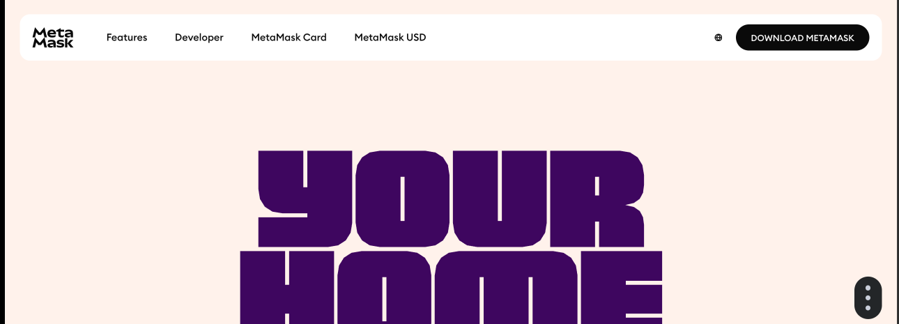 MetaMask download page